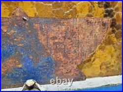 Vintage Ford Sign Cast Iron Old Automobile Dealer Truck Car Plaque Used Auto 15