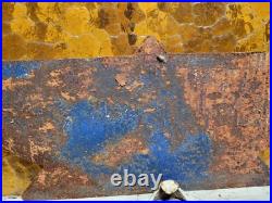 Vintage Ford Sign Cast Iron Old Automobile Dealer Truck Car Plaque Used Auto 15