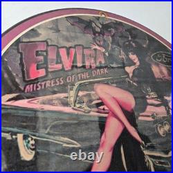 Vintage Ford Sign Elvira Mistress Porcelain Gas Pump Station Sign