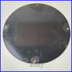 Vintage Ford Sign Elvira Mistress Porcelain Gas Pump Station Sign