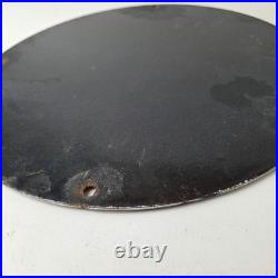 Vintage Ford Sign Elvira Mistress Porcelain Gas Pump Station Sign