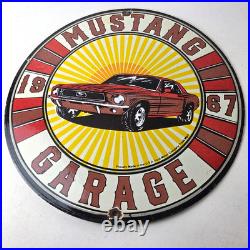Vintage Ford Sign Mustang Ford Automobile Service Gas Station Sign