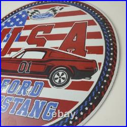 Vintage Ford Sign Mustang Ford Automobile Service Gas Station USA #01 Sign