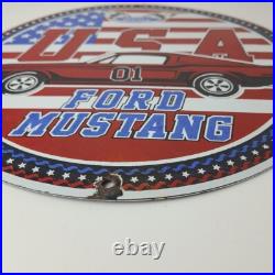 Vintage Ford Sign Mustang Ford Automobile Service Gas Station USA #01 Sign