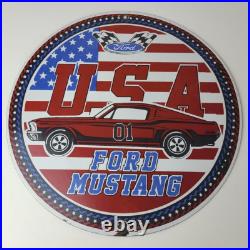 Vintage Ford Sign Mustang Ford Automobile Service Gas Station USA #01 Sign
