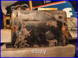 Vintage Ford Sign Porcelain Metal V8 Automobile Parts Service Gas Pump Sign