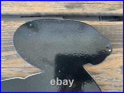 Vintage Ford Svt Cobra Jet Mustang Dealer Gas Station Porcelain Oil Pump Sign