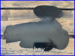 Vintage Ford Svt Cobra Jet Mustang Dealer Gas Station Porcelain Oil Pump Sign