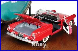 Vintage Ford Thunderbird Neon Dealer Counter Automotive Sign with 1955 TBird