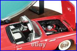 Vintage Ford Thunderbird Neon Dealer Counter Automotive Sign with 1955 TBird