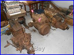 Vintage Ford engines Garage stored complete with transmissions