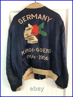 Vintage GERMANY KIRCH-GOENS 1954-1965 Tour Jacket US Army ID'd Russell Myers