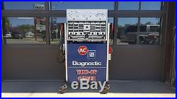 Vintage GM AC Delco ST-200 Diagnostic Tune Up Center Gas Station Retro Display
