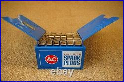 Vintage GM AC Fire Ring Spark Plugs Parts Book Rack Catalog Holder