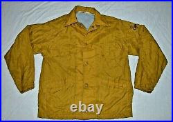 Vintage Gate City Corvette Club 1970's Tan Jacket Youth M Spencer Windless NH