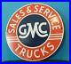 Vintage-General-Motors-Porcelain-Gas-Auto-Trucks-Gmc-Sales-Dealer-Service-Sign-01-qd