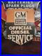 Vintage-General-Motors-Sign-Automobiles-Diesel-Trucks-Porcelain-Gas-Pump-Sign-01-zd