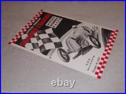 Vintage Gilmore Stadium Midget Car Race 18 Porcelain Metal Gasoline & Oil Sign
