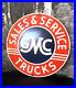 Vintage-Gmc-Sales-Service-Trucks-Porcelain-Dealership-Gas-Station-Motor-Sign-01-jku