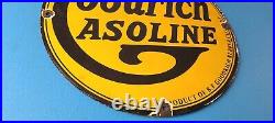 Vintage Goodrich Gasoline Porcelain Sign Tires Auto Car Mechanic Gas Pump Sign