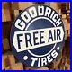 Vintage-Goodrich-Tires-Porcelain-Gas-Oil-Free-Air-Service-Station-Truck-Car-Sign-01-mu