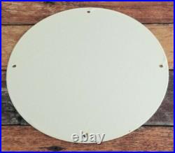 Vintage Goodyear Porcelain Gas Oil Wide Boots Service Station Auto Tire Sign