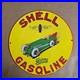 Vintage-Green-Car-Shell-Race-Old-Us-Gasoline-Oil-Gas-Pump-Enamel-Porcelain-Sign-01-zs
