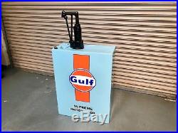 Vintage Gulf Oil Pump, Man Cave, Games Room