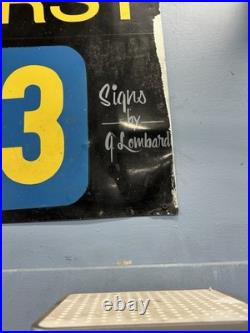 Vintage Hand Painted Auto/truck Shop Sign