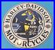 Vintage-Harley-Davidson-Motorcycle-Porcelain-Gas-Auto-Bike-Police-Service-Sign-01-xr