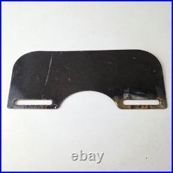 Vintage Harley Davidson Sign Topper Gas Auto Porcelain License Plate Topper