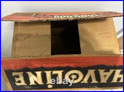Vintage Havoline Oil Anniversary Quart Case With 1904 Race Car Graphics (Box Only)