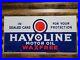 Vintage-Havoline-Porcelain-Sign-Car-Motor-Oil-Service-Auto-Parts-3-34-Wax-Free-01-hlm