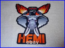 Vintage Hemi 426 Chrysler Dodge Elephant Engine 12 Metal Car Gasoline Oil Sign