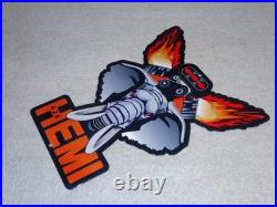 Vintage Hemi 426 Chrysler Dodge Elephant Engine 12 Metal Car Gasoline Oil Sign