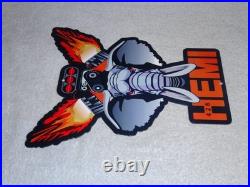 Vintage Hemi 426 Chrysler Dodge Elephant Engine 12 Metal Car Gasoline Oil Sign