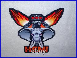 Vintage Hemi 426 Chrysler Dodge Elephant Engine 12 Metal Car Gasoline Oil Sign