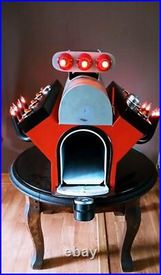 Vintage Hemi Engine Mopar Custom Folk Art Mail Box Lighted Display HUGE! (VIDEO)