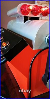 Vintage Hemi Engine Mopar Custom Folk Art Mail Box Lighted Display HUGE! (VIDEO)