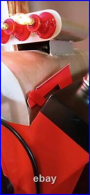 Vintage Hemi Engine Mopar Custom Folk Art Mail Box Lighted Display HUGE! (VIDEO)