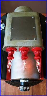 Vintage Hemi Engine Mopar Custom Folk Art Mail Box Lighted Display HUGE! (VIDEO)