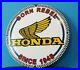 Vintage-Honda-Automobiles-Dealer-Porcelain-Gas-Motorcycles-Service-Sales-Sign-01-bdf