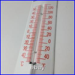 Vintage Honda Automobiles Sign Service Gas Pump Sign on Porcelain Thermometer