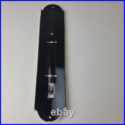 Vintage Honda Automobiles Sign Service Gas Pump Sign on Porcelain Thermometer