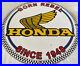 Vintage-Honda-Porcelain-Sign-Gas-Oil-Garage-Repair-Motorcycle-Auto-Lawn-Plane-01-jb