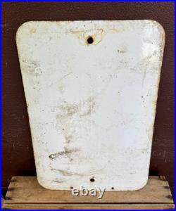 Vintage Honda Porcelain Sign Gas Oil Garage Repair Motorcycle Auto Lawn Plane