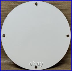 Vintage Honda Porcelain Sign Gas Oil Garage Repair Motorcycle Auto Lawn Plane