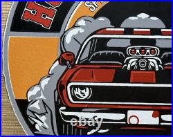 Vintage Hot Rod Garage Porcelain Sign Gas Station Auto Shop Dealership Vintage Hot Rod Garage Porcelain Sign Gas Station Auto Shop Dealership