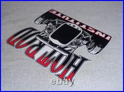 Vintage Hot Rod Institute Deuce Coupe Car? 12 Metal Shop Gasoline & Oil Sign