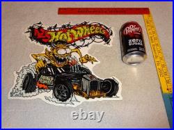 Vintage Hot Wheels Devil Monster Broken Promises Car Ratfink Metal Gas Oil Sign